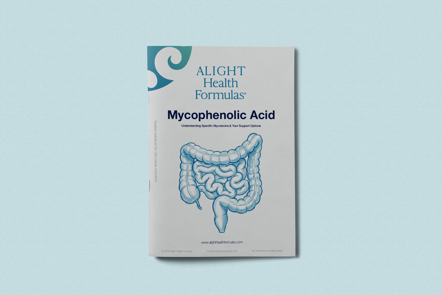 Mycotoxin Guide labeled "Mycophenolic Acid" booklet.