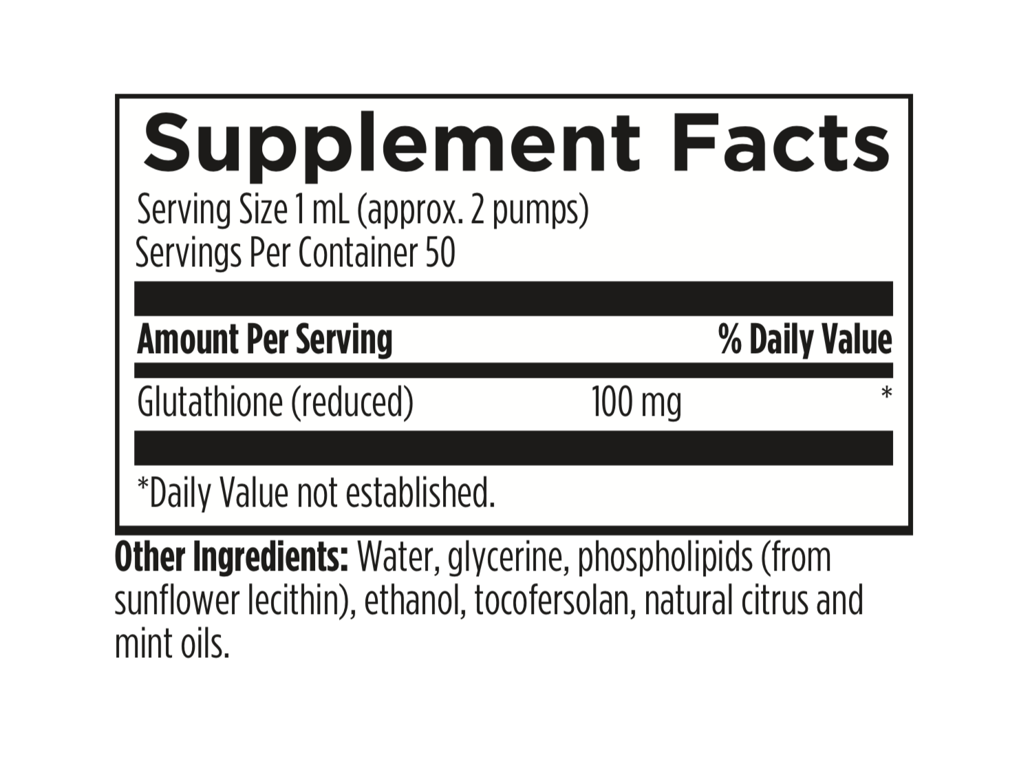 Liposomal Glutathione